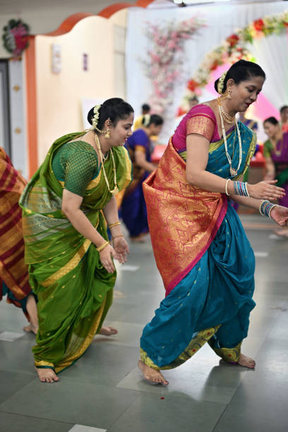 istock Women performing a traditional dance called 