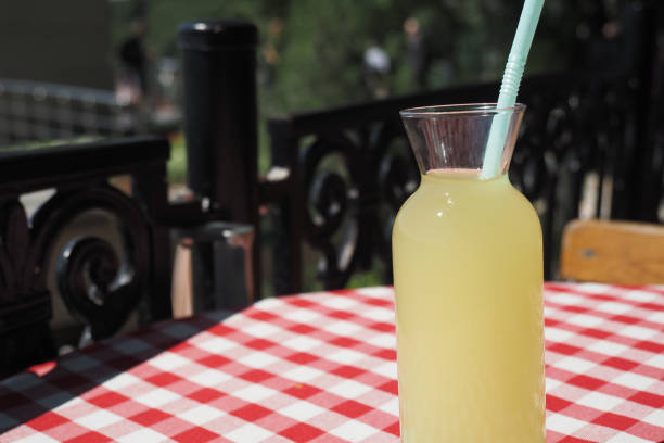 glass of orange juice outdoor