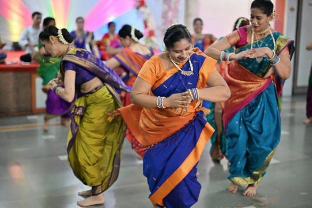 istock Women performing a traditional dance called 