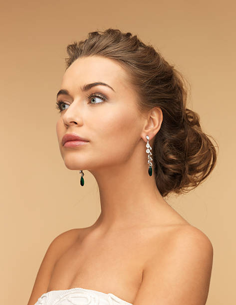 istock woman with diamond earrings 170427981