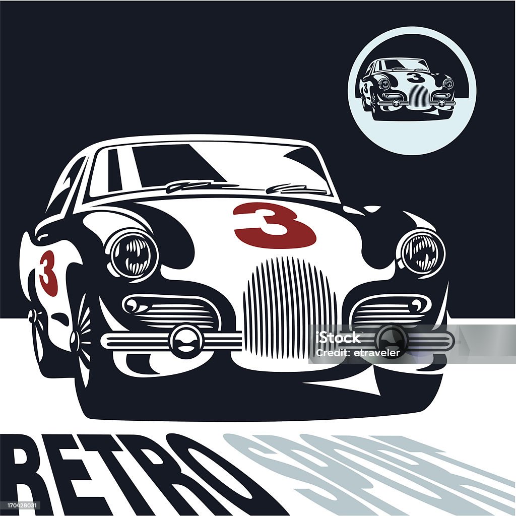 Auto classiche - arte vettoriale royalty-free di Antico - Vecchio stile