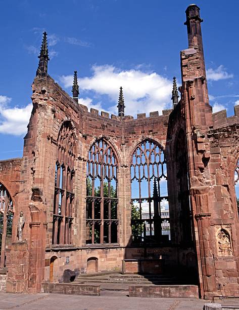 istock Old Cathedral ruin, Coventry, UK. 170428053