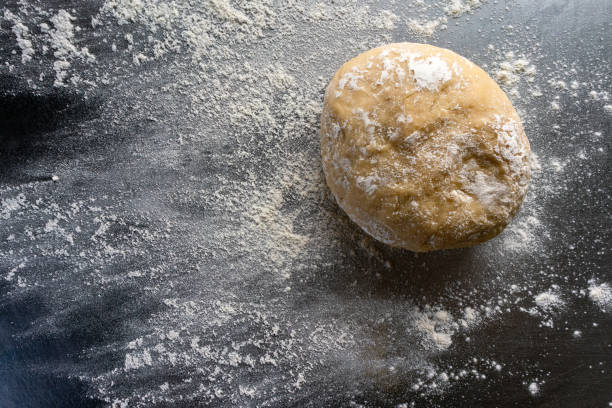 istock Close-up of making pastry dough on the table, Herefordshire. 1704292465
