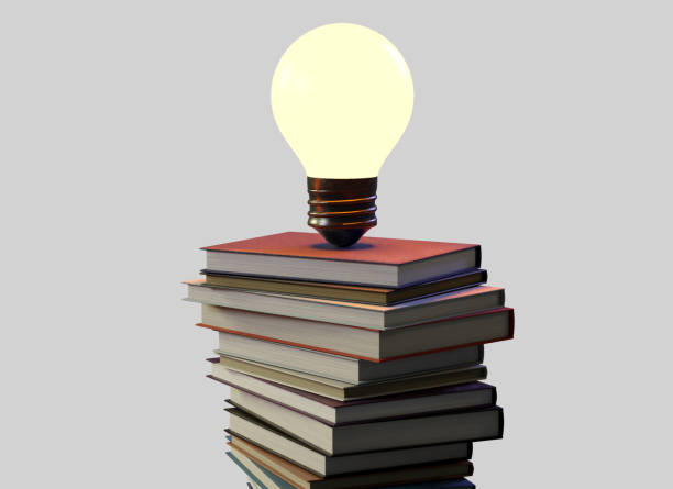 istock Light bulb education concept, graduation cap, books, and graduation scroll. Congratulations graduates 1704293416