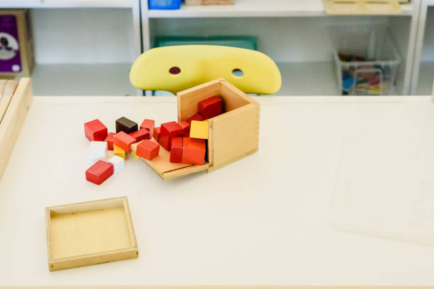 istock Material for the Sensory classroom of a school isolated without anyone. 1704334368