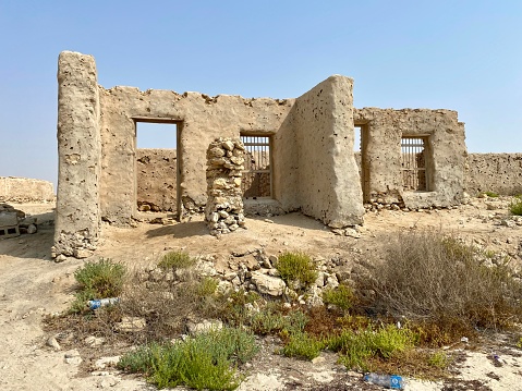 Qatar - Jumail abandoned village in Northern Qatar