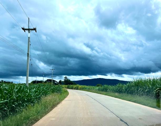 istock The rain is falling and the farm 1704340275