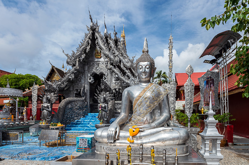 Silver temple, Wat Sri Suphan in Chiang Mai, Thailand