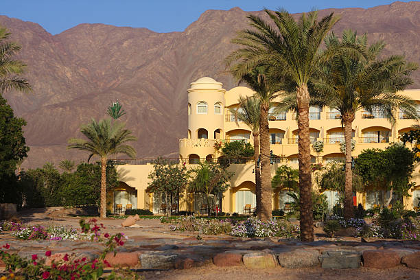 istock Luxury hotel facade fragment in the morning light 170435124