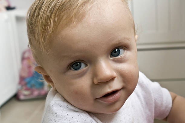 istock Beautiful little boy portrait 170436419
