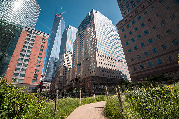 istock New York Freedom tower wide angle shot 170437435