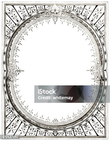 istock Victorian border with oval 170437597