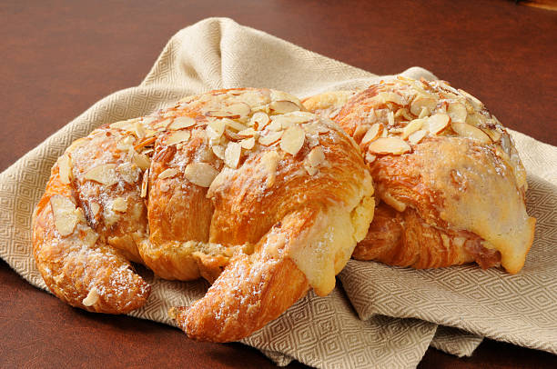 istock Almond custard croissants 170437720