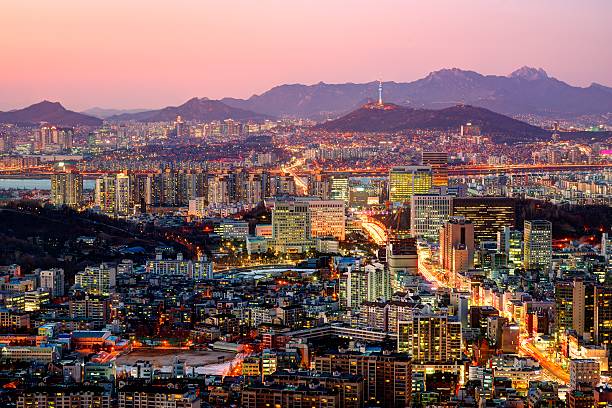 istock Seoul, South Korea Skyline 170438032