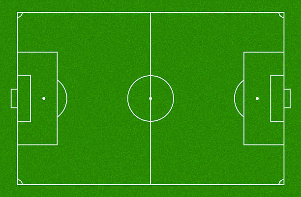 istock Illustration of a soccer field. 170438300