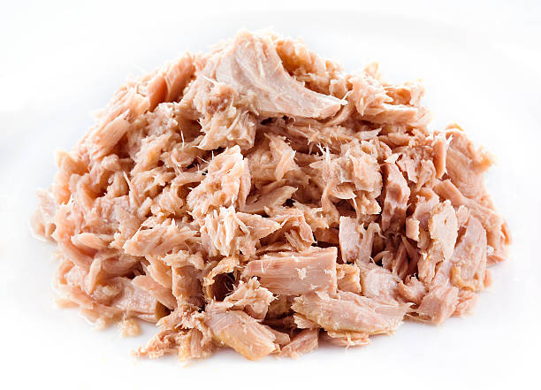 istock Tuna. canned fish on white 170439592