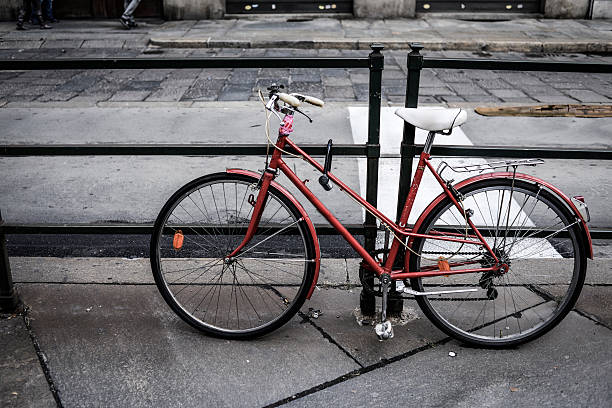 Bicycle in the streets of Turin