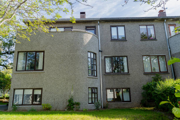 istock Residential building in Iceland. Overall plan. 1704409593