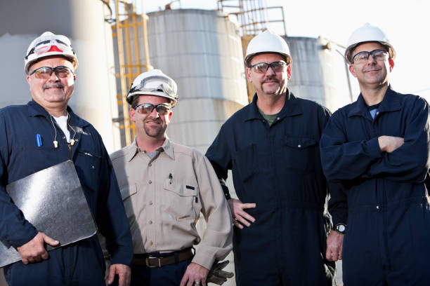 istock Engineers at chemical plant 170441086
