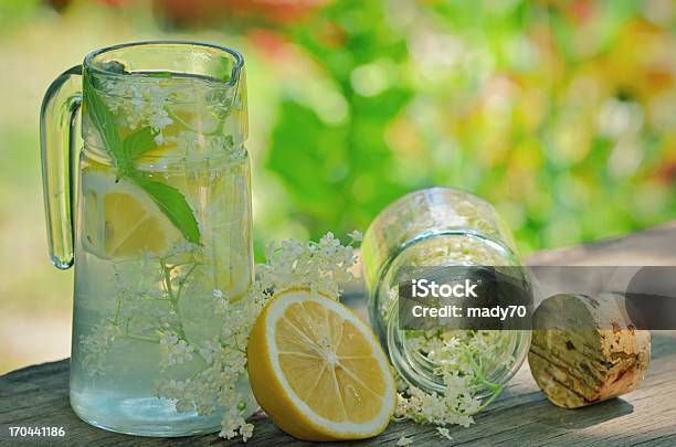 Elderflower Juice Stock Photo - Download Image Now - Backgrounds, Citrus Fruit, Close-up