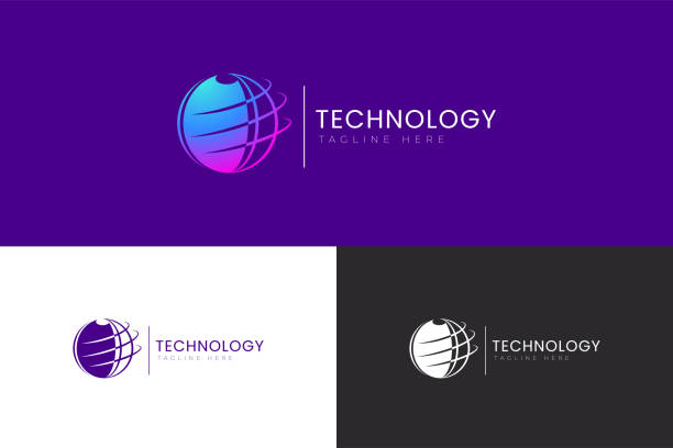 Modern Global Internet Service Provider Technology Network and Connection Logo Brand Identity Modern Global Internet Service Provider Technology Network and Connection Logo Brand Identity world-logos stock illustrations