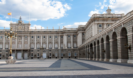 Image of Royal palace at Madrid, Spain
