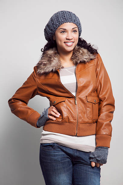 istock Attractive woman with a jacket 170450873
