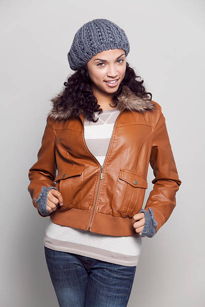 istock Attractive woman with a jacket 170450881