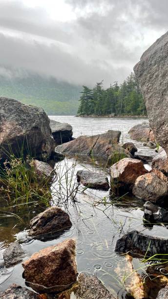 istock Views from a hike around Jordan Pond 1704515643
