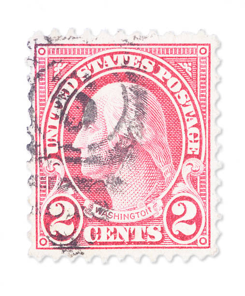 istock Vintage US stamp - George Washington 170452964