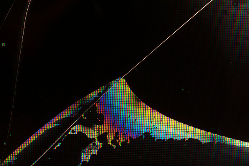 broken matrix LCD screen RGB original wallpaper