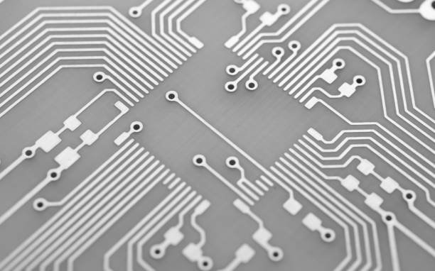 istock printed circuit. layout of tracks 1704548878