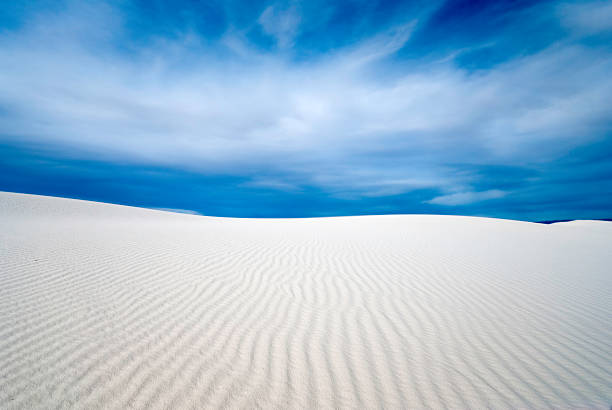 white sands - desert new mexico sand white sands national monument zdjęcia i obrazy z banku zdjęć