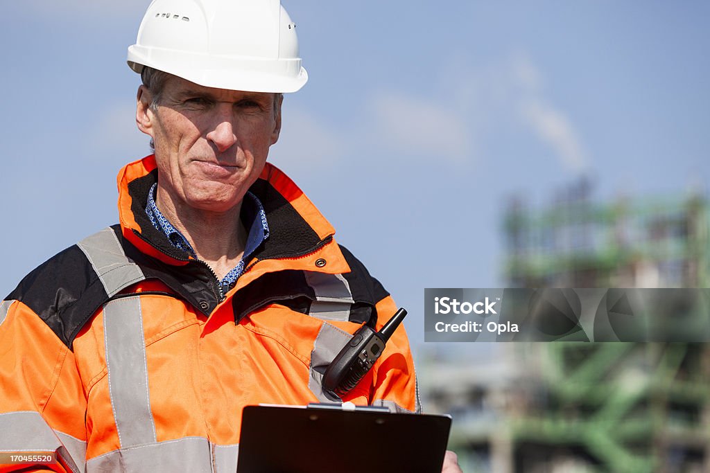 Inspecteur de l'industrie pétrochimique - Photo de Ingénieur libre de droits