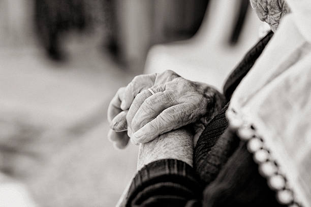 istock Senior woman hands 170458272