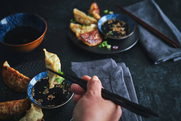 istock Gyoza Japanese Potstickers 1704627775