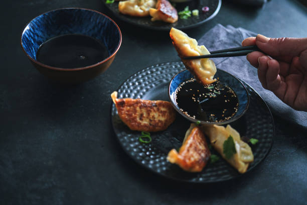 istock Gyoza Japanese Potstickers 1704628294