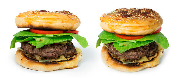 istock Hamburger with meat and lettuce 170463212