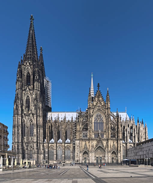 cologne cathedral, germany - catedral de colónia imagens e fotografias de stock