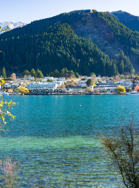 istock Lake Wakatipu scenery in Queenstown, NZ 1704658241