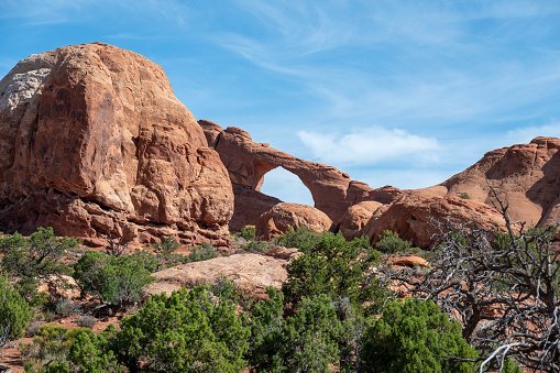 Skyline Arch, Arches National Park, Utah, USA.