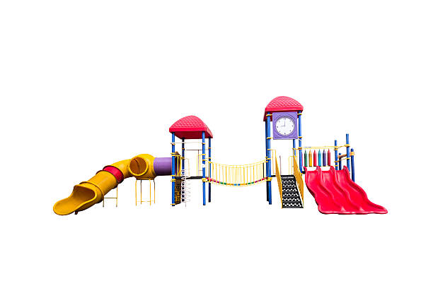 istock Colorful playground Isolated on white with clipping path 170469293
