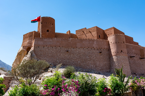 Nakhal Fort in Nakhal, Oman