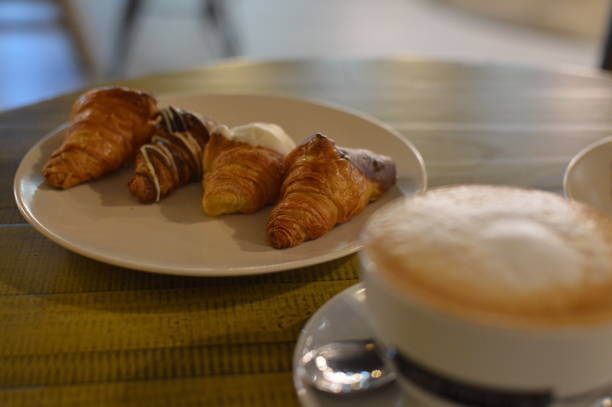 istock Breackfast chocolate coffee tasty dessert 1704919202