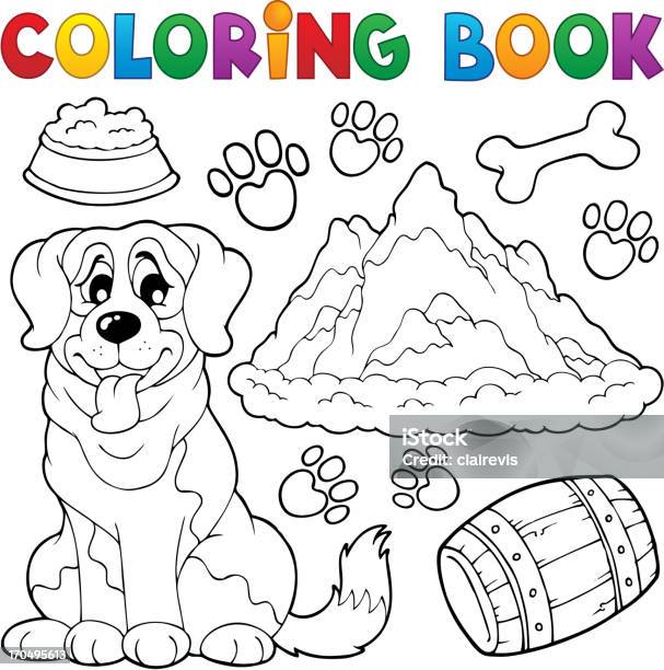 색칠놀이 책 경견 테마 7 0명에 대한 스톡 벡터 아트 및 기타 이미지 - 0명, 가축, 강아지 뼈다귀