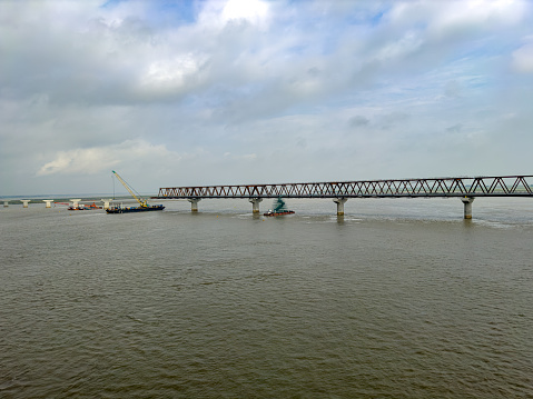 Bangabandhu Sheikh Mujib Railway Bridge over Jamuna river – the biggest Bangladesh Railway project.
