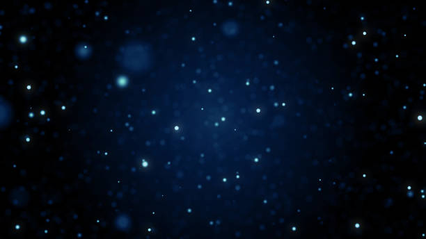 istock Particles Blue dust abstract light bokeh motion titles cinematic background 1705166831