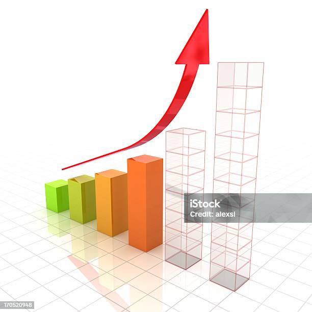 成長チャート - 3Dのストックフォトや画像を多数ご用意 - 3D, 棒グラフ, アイデア