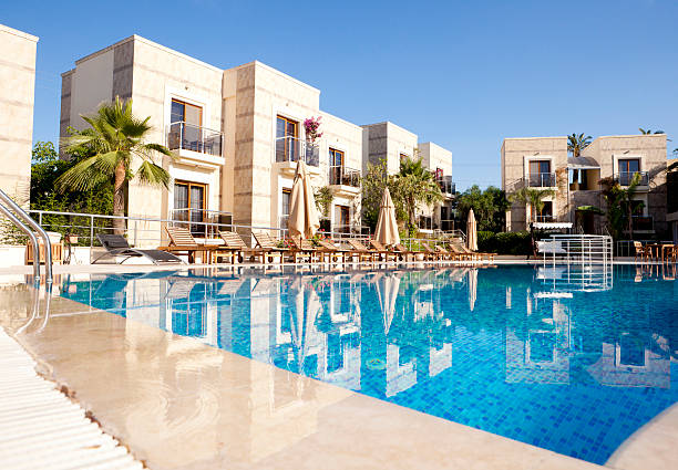 istock Gren  hotel with swiming pool 170522238