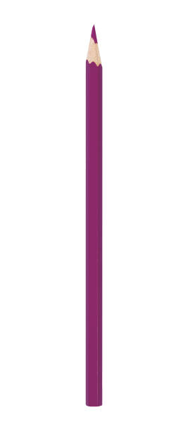 istock Dark purple pencil isolated on white background 1705267942